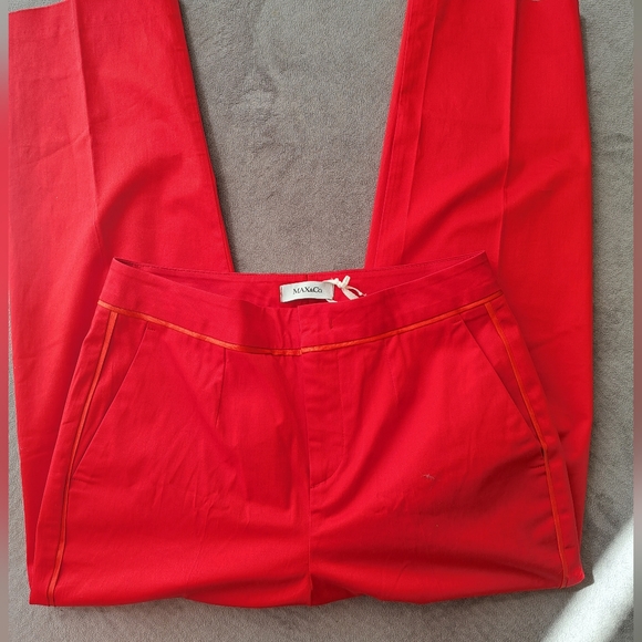 NWT Max Mara Red trousers - Picture 2 of 6